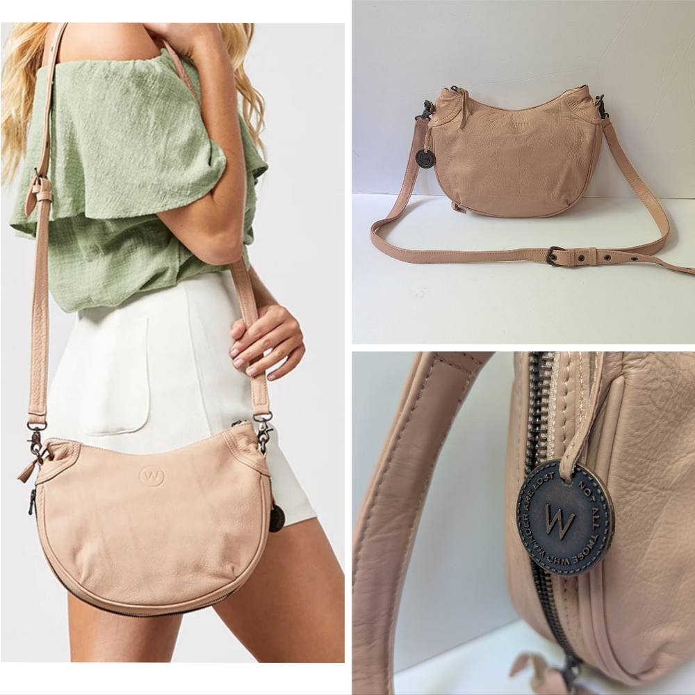 The Wanders Travel Co. Santorini Crossbody Bag -Leather
